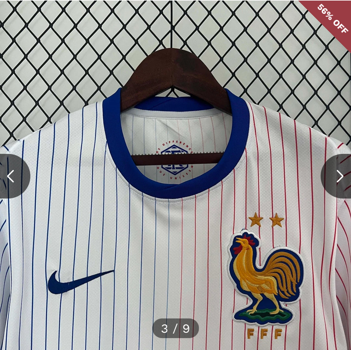 2024-2025 France Away Football Shirt New in