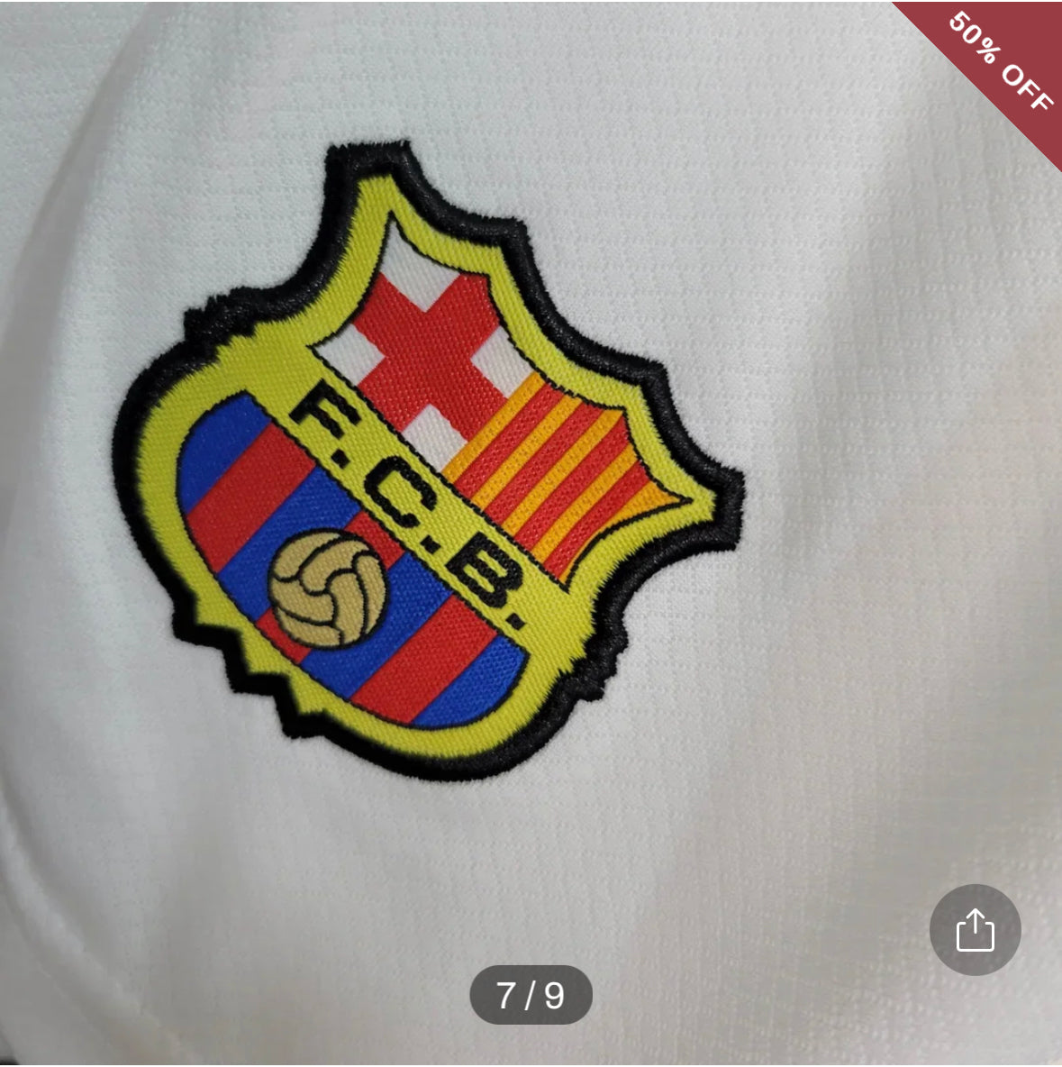 2023/2024 Kids Size Barcelona Away Football Shirt