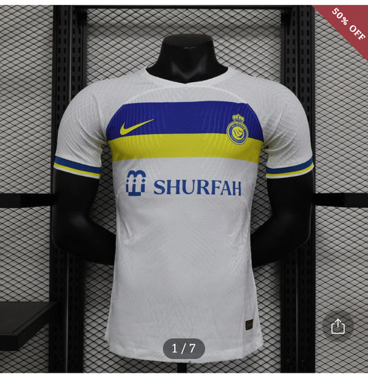 2023/2024 Player Version Al Nassr Third Away Football Shirt New in