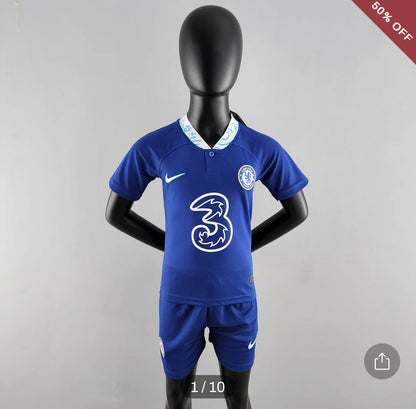 2022/2023 Chelsea Home Football Jersey Kids Size