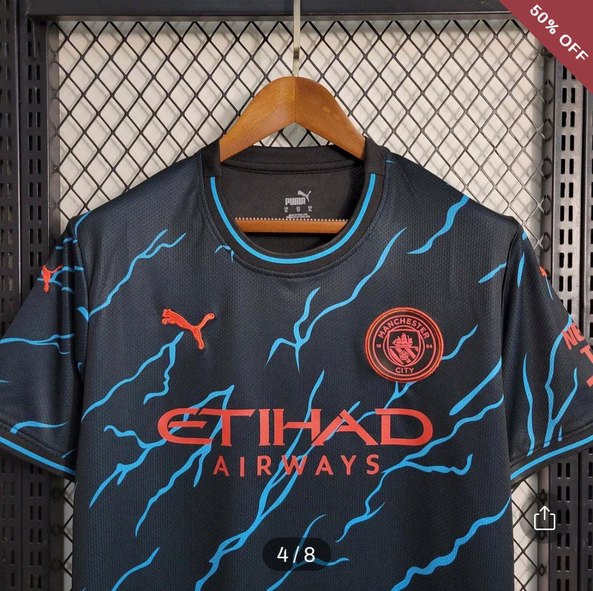 2023/2024 Manchester City Third Away Football Shirt New In