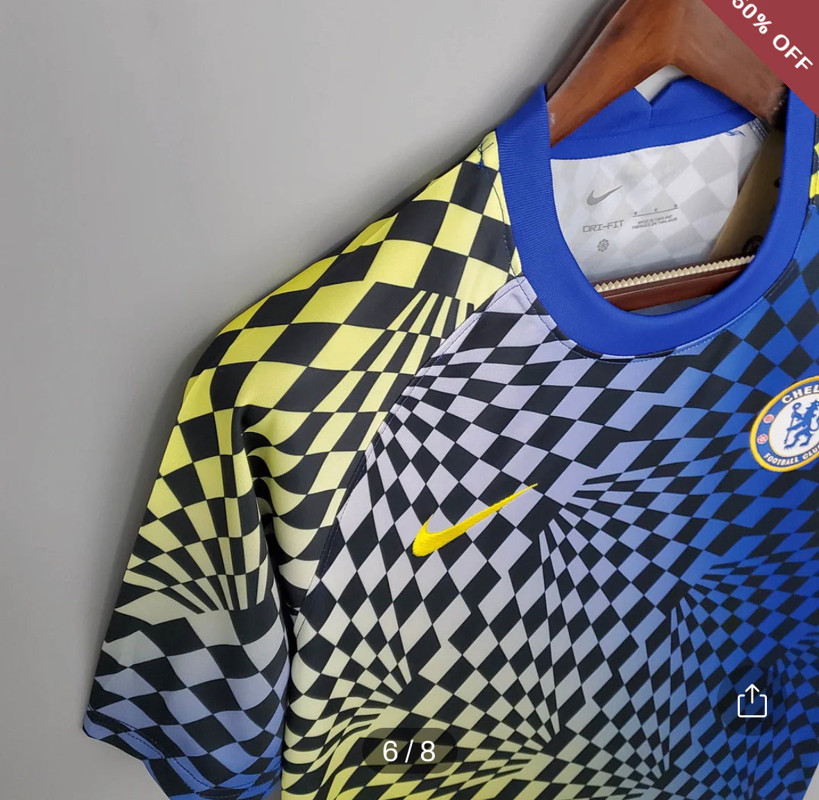 2021-2022 Chelsea Training Suit Blue And Yellow