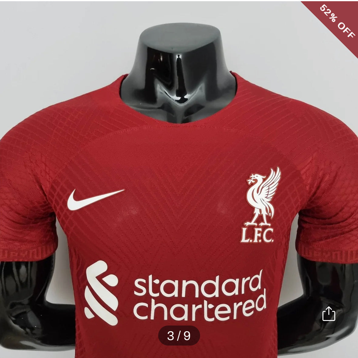 2022/2023 Player Version Liverpool Football Shirt