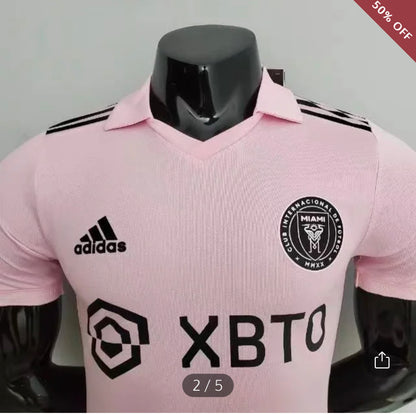 2022/2023 Player Version Inter Miami Home Soccer Jersey