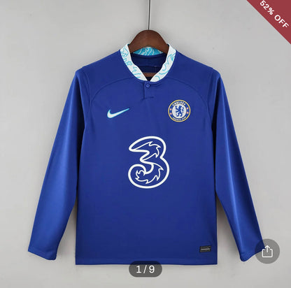 2022/2023 Long Sleeve Chelsea Home Football Shirt