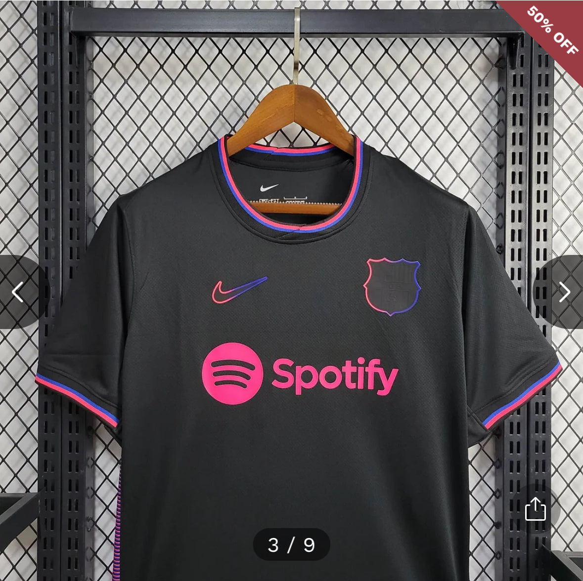 2024/2025 Barcelona Special Edition Black Football Shirt New in