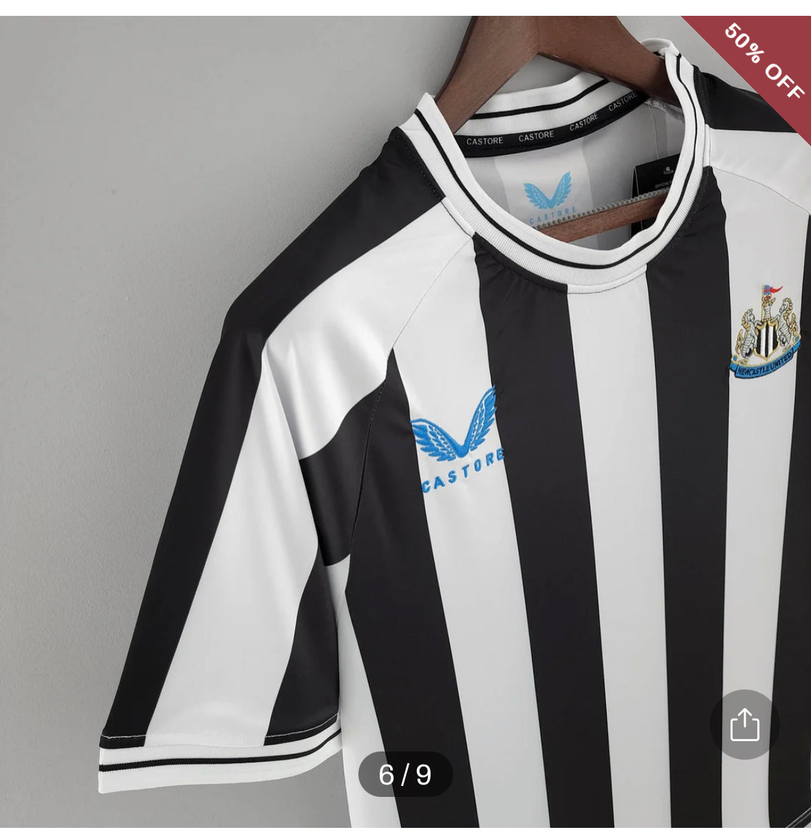 2022/2023 Newcastle United Home Soccer Jersey