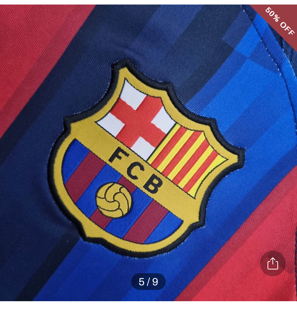 2022/2023 Barcelona Football Shirt