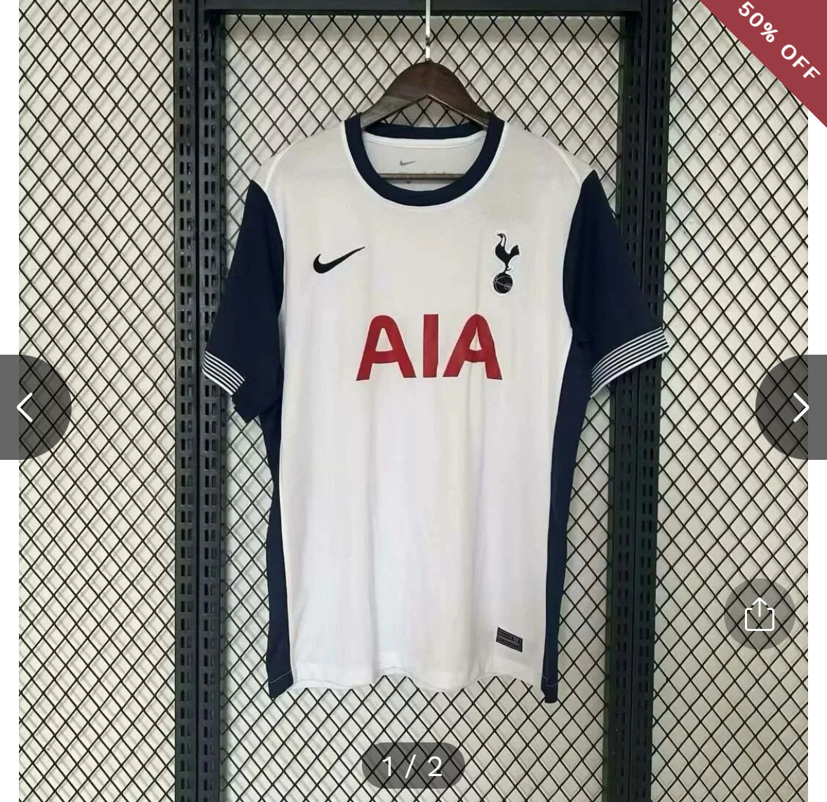 2024/2025 Tottenham Home Football Shirt New in