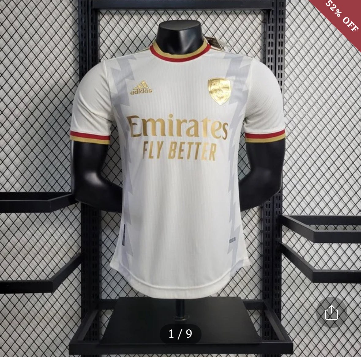 2023/2024 Player Version Arsenal Special Edition White Football Shirt New