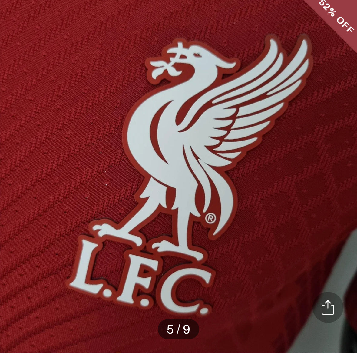 2022/2023 Player Version Liverpool Football Shirt