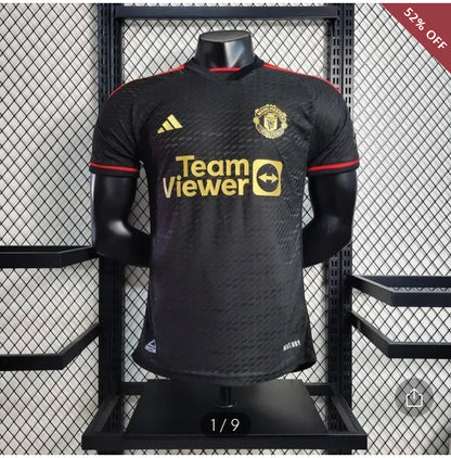 2023/2024 Player Version Manchester United Special Black Football Shirt New in