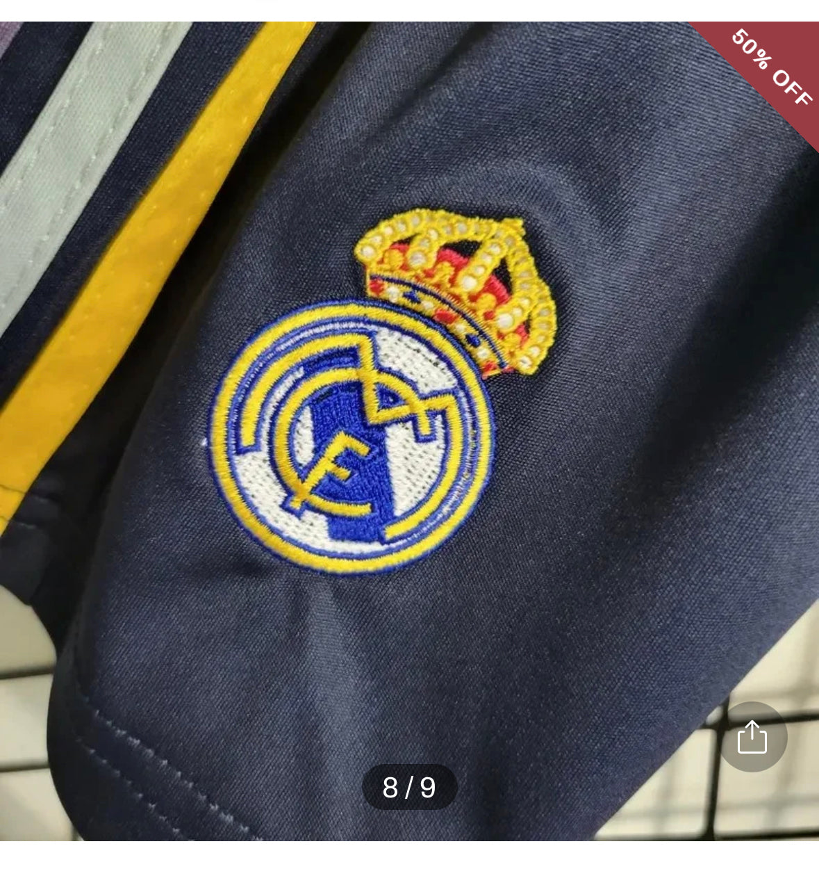 2023/2024 Kids Size Real Madrid Away Football Shirt