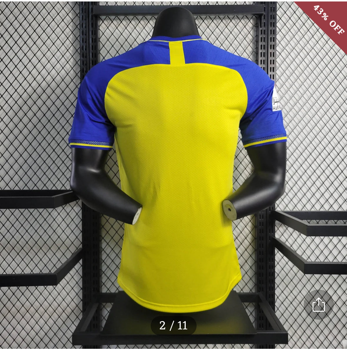 2022/2023 Player Version Al Nassr Home Football Shirt New in