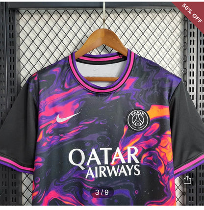 2023/2024 Psg Paris Saint-Germain Training Wear Colorful