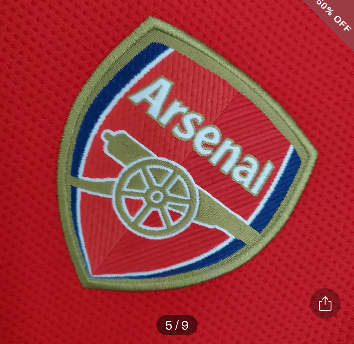 2021/2022 Arsenal Soccer Jersey Home New in