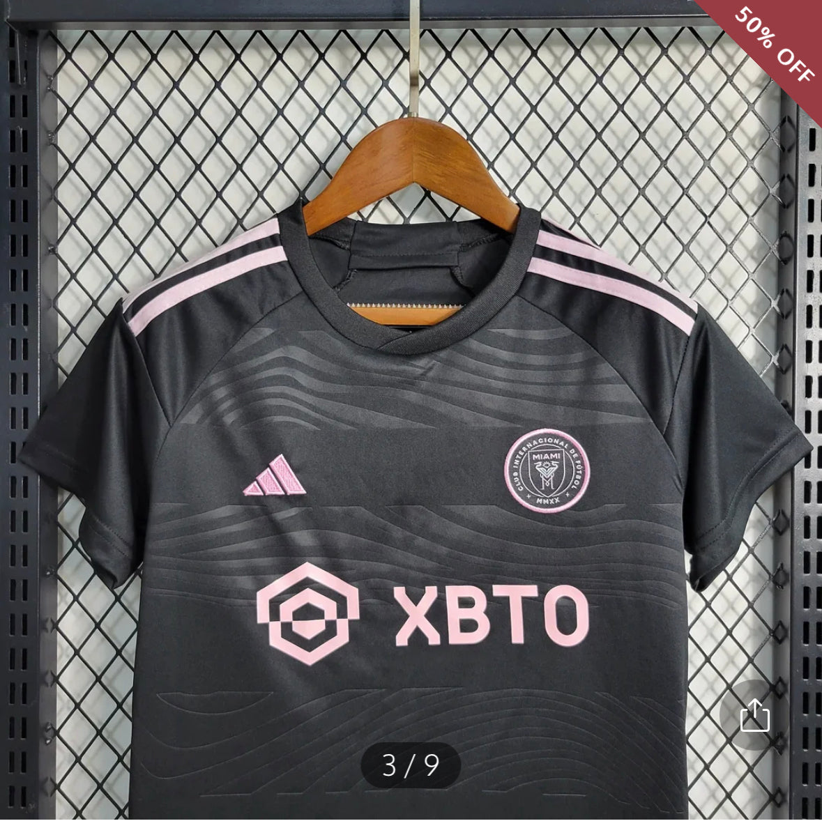 2023/2024 Kids Size Inter Miami Away Soccer Jersey