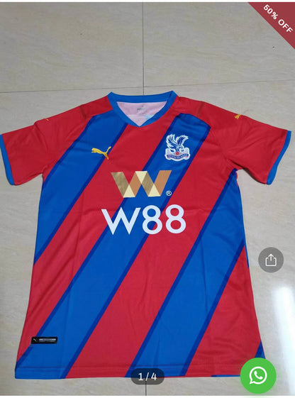 2021/2022 Crystal Palace Football Shirt Home