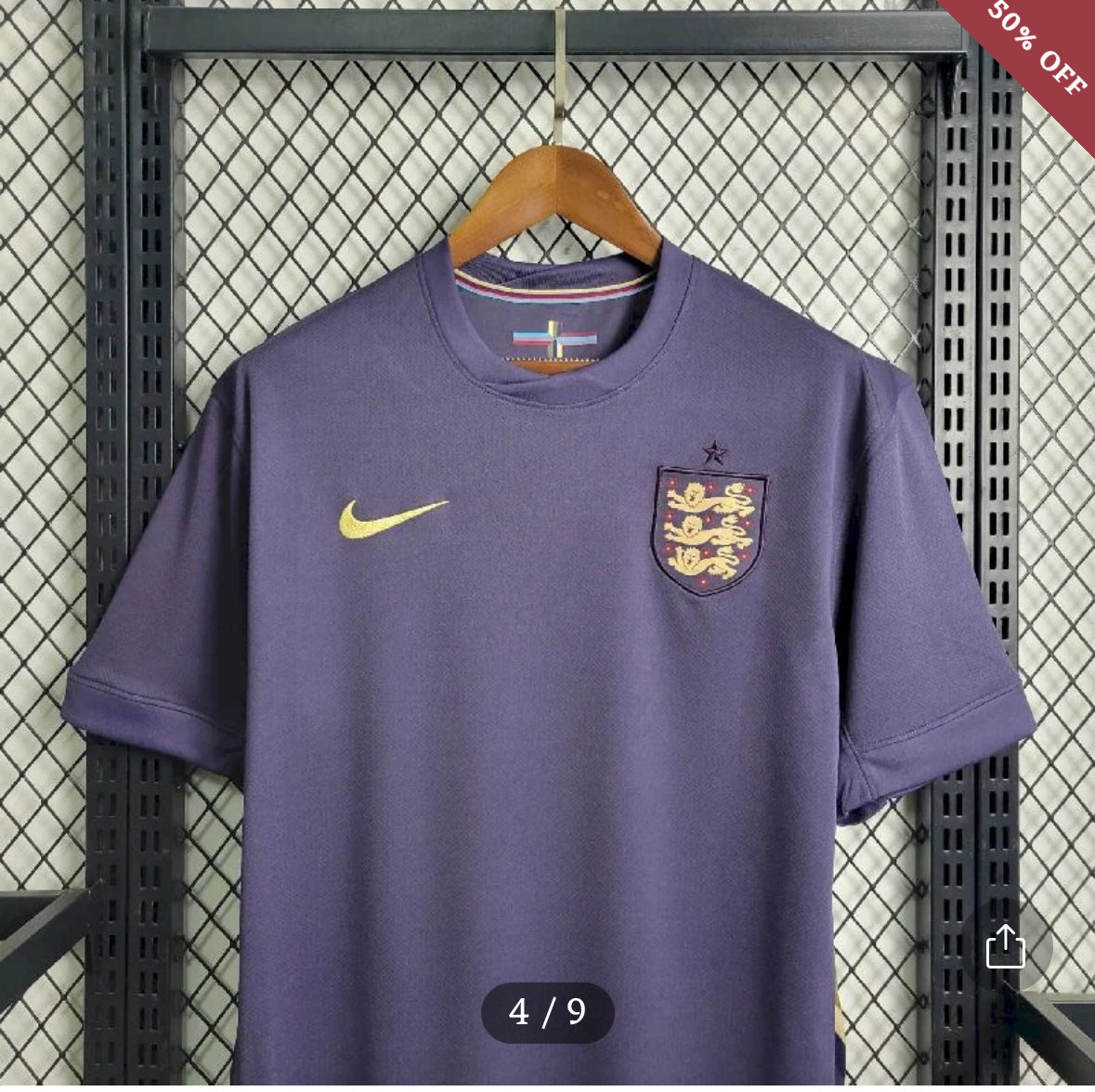 2024 England Away Soccer Jersey New in