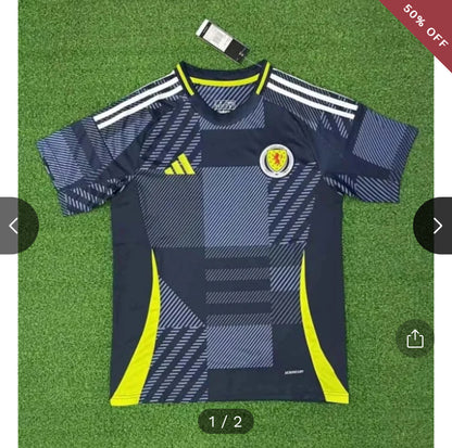 2024 Scotland National Team Home Football Shirt New in