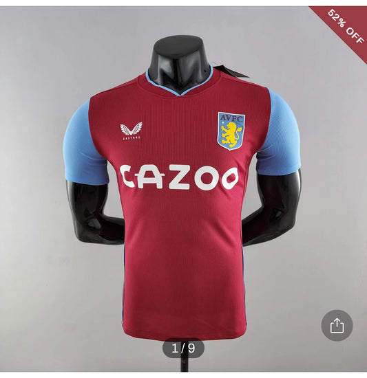 2022/2023 Player Version Aston Villa Home Football Shirt