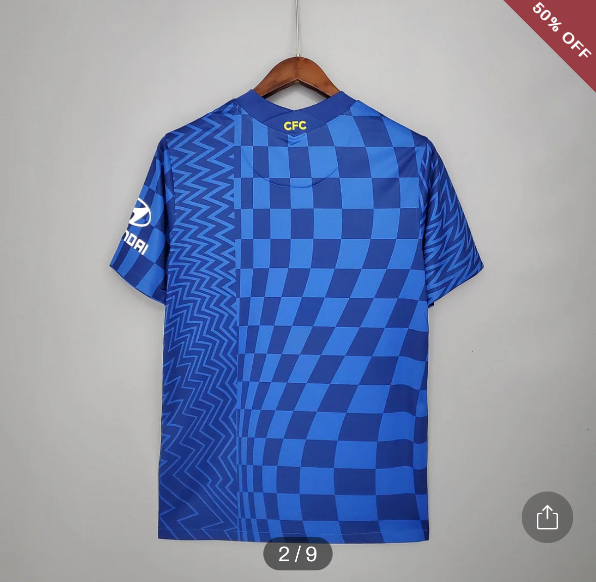 2021/2022 Chelsea Home Football Jersey