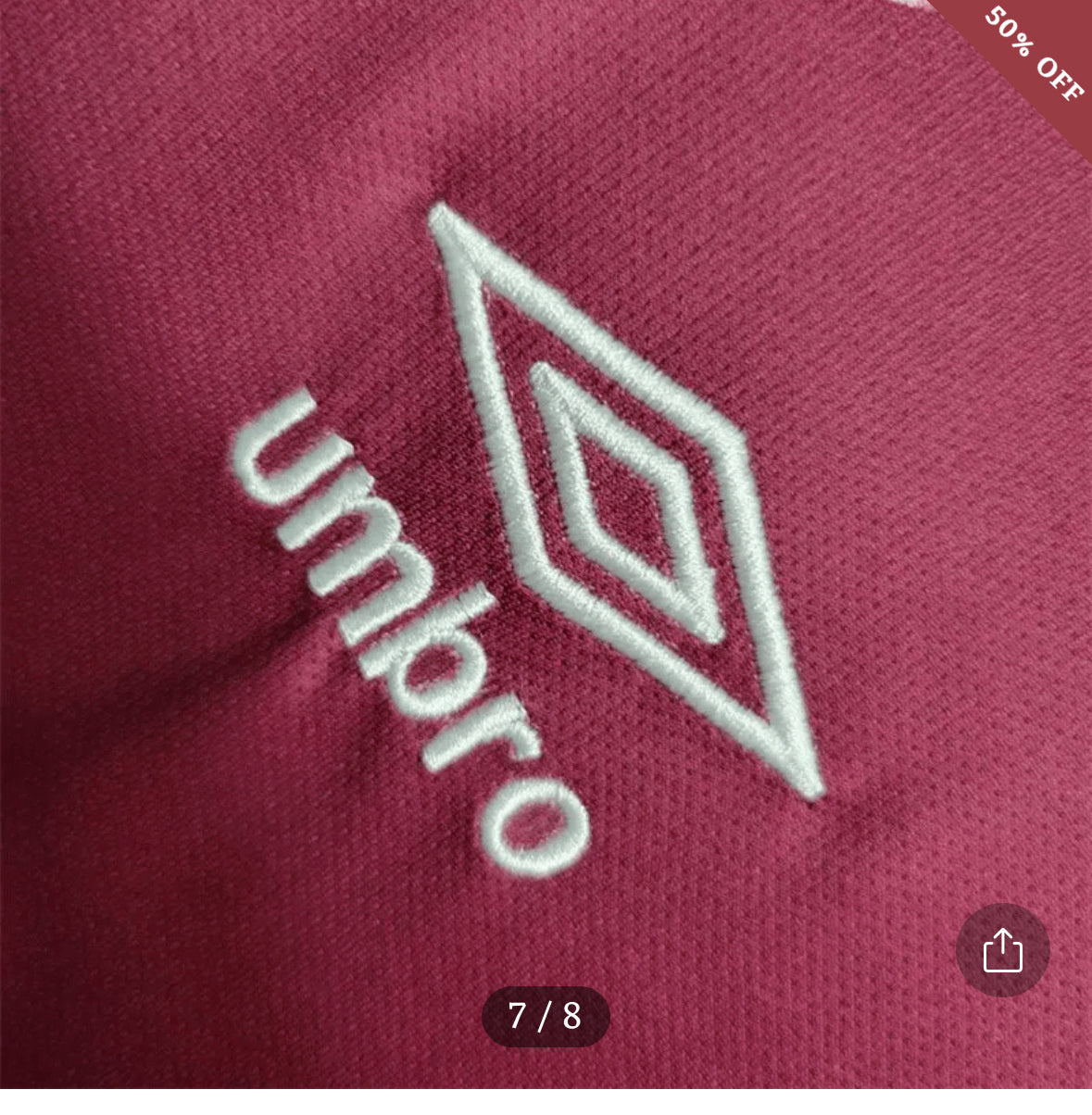 2023/2024 West Ham United Football Shirt Home