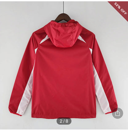 2022 Liverpool Windbreaker Red And White