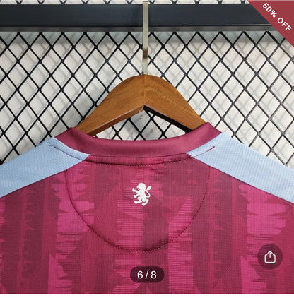 2023/2024 Aston Villa Home Football Shirt