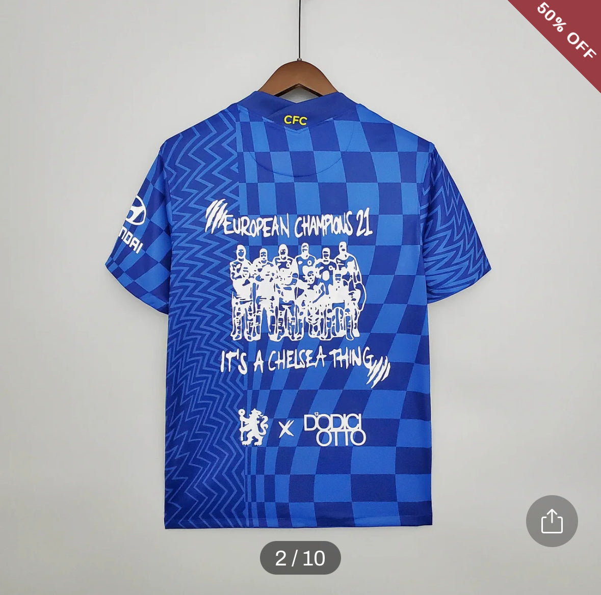 2021/2022 Chelsea Commemorative Edition Home