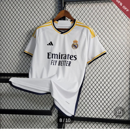 2023/2024 Real Madrid Home Football Shirt