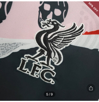 Liverpool Training Wear Uniform Skull Soccer Jersey 2021/2022