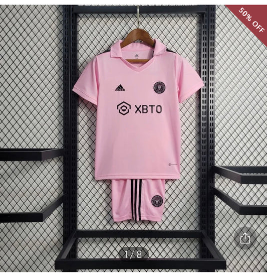 2022/2023 Kids Size Inter Miami Home Soccer Jersey