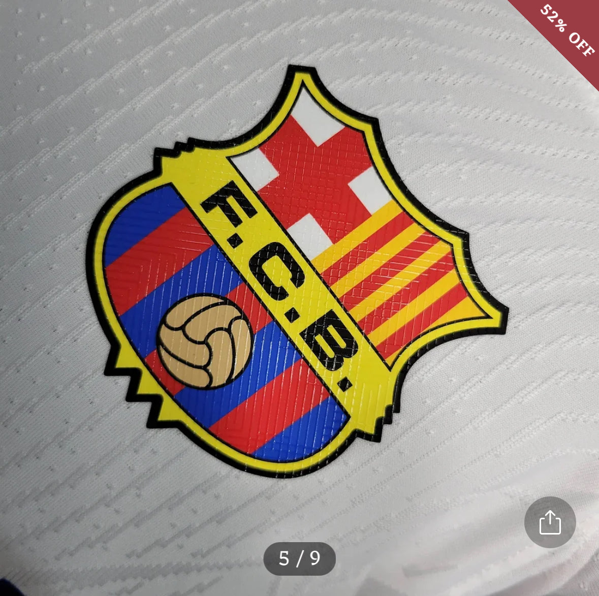 2023/2024 Player Version Barcelona Away New in