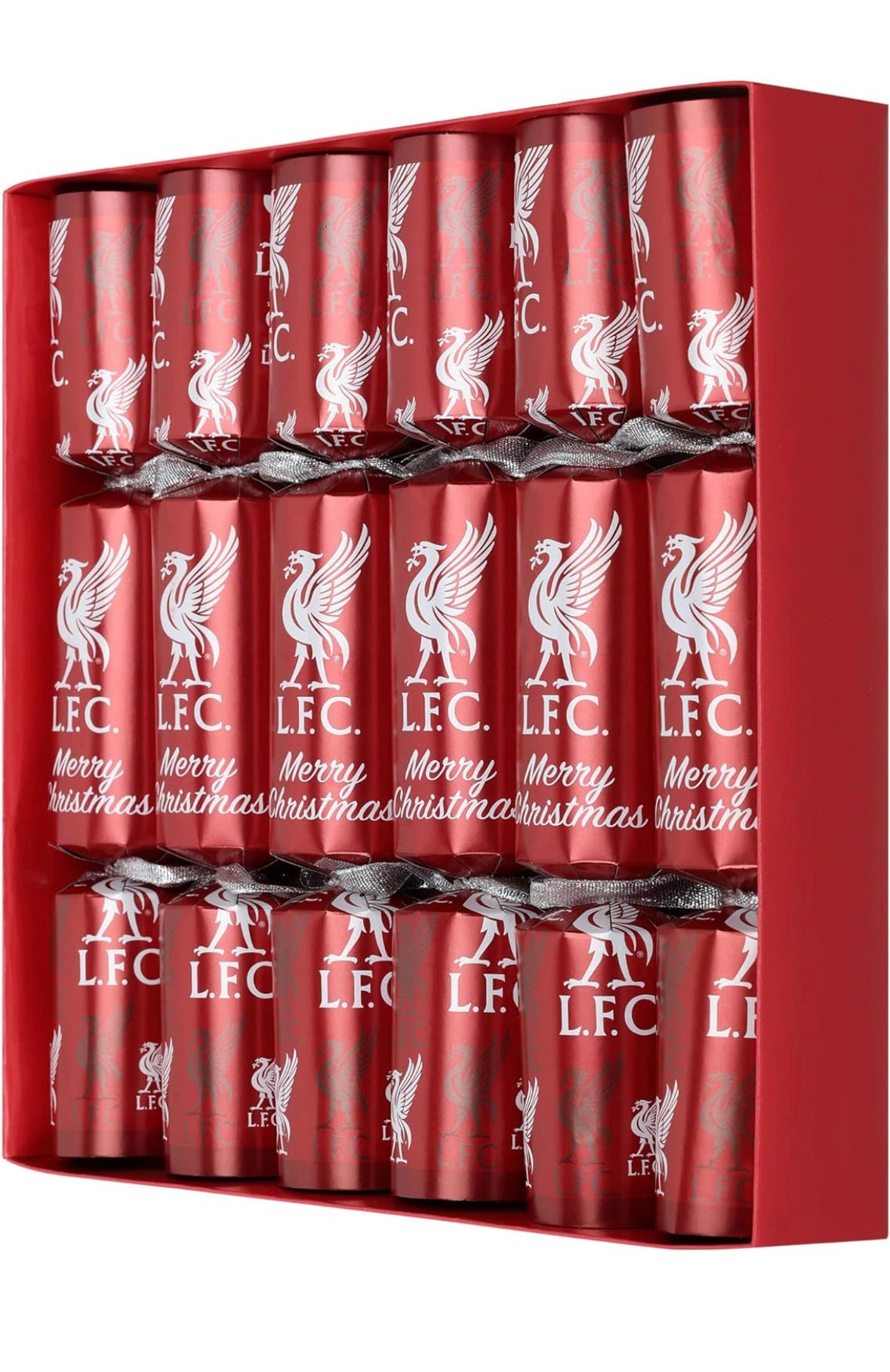 Liverpool 6 Pack Christmas Crackers