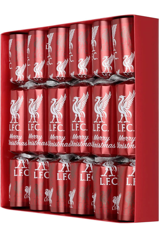 Liverpool 6 Pack Christmas Crackers