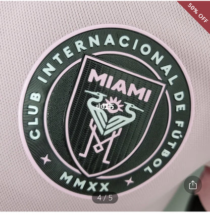 2022/2023 Player Version Inter Miami Home Soccer Jersey