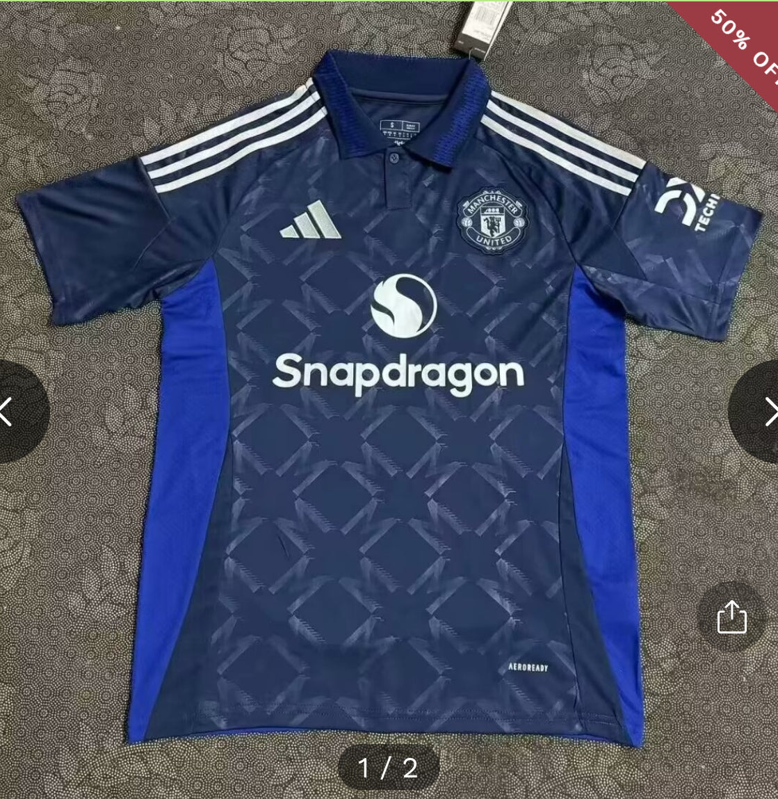 2024/2025 Manchester United Away Football Shirt New in