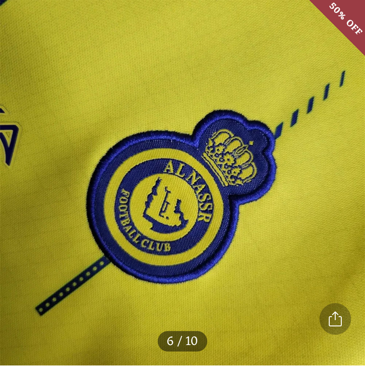 2023/2024 Kids Size Al Nassr Home Football Shirt New in