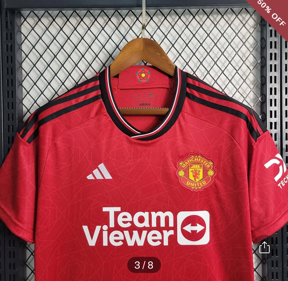 2023/2024 Manchester United Home Soccer Jersey