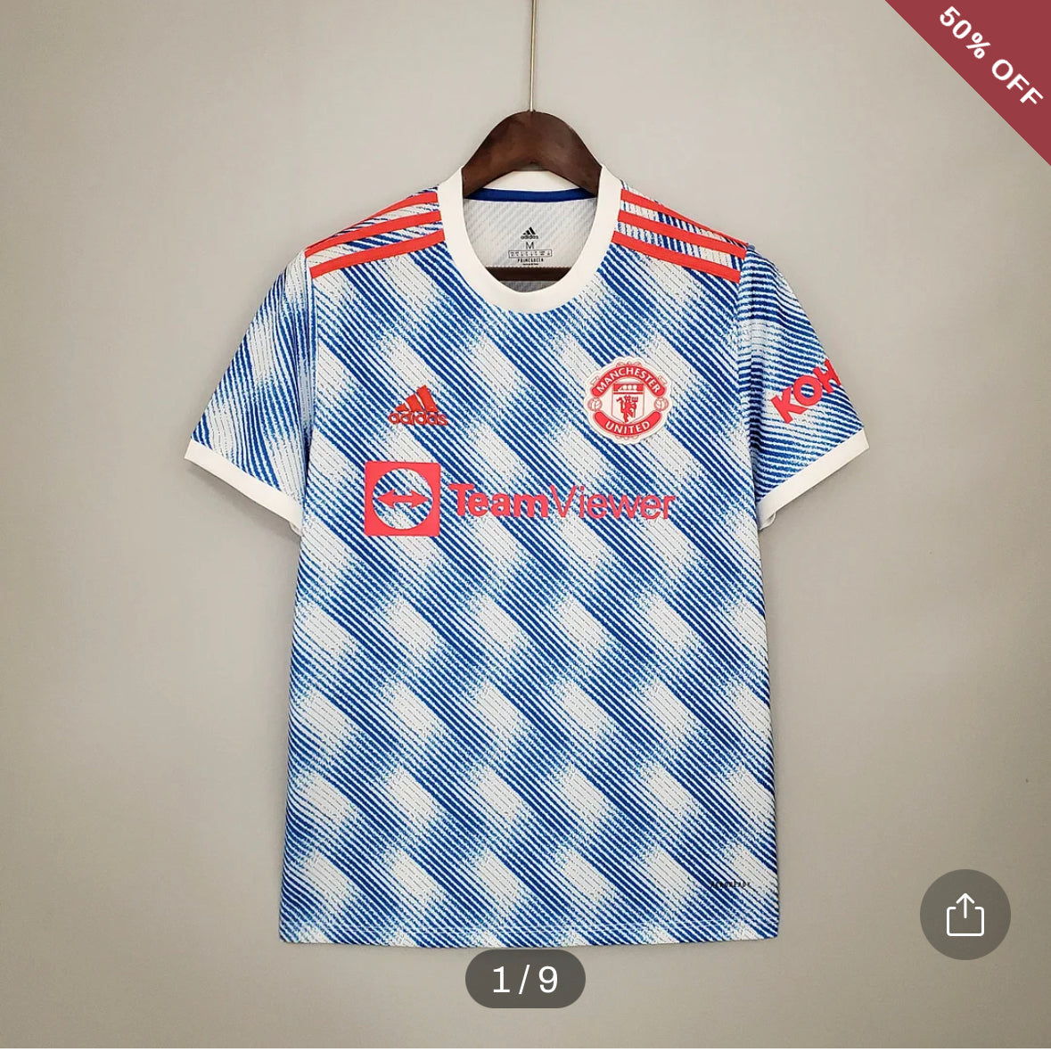 Manchester United Football Shirt Away 2021/2022