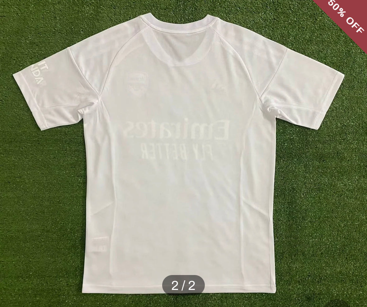 2023 Arsenal Special Edition White Soccer Jersey