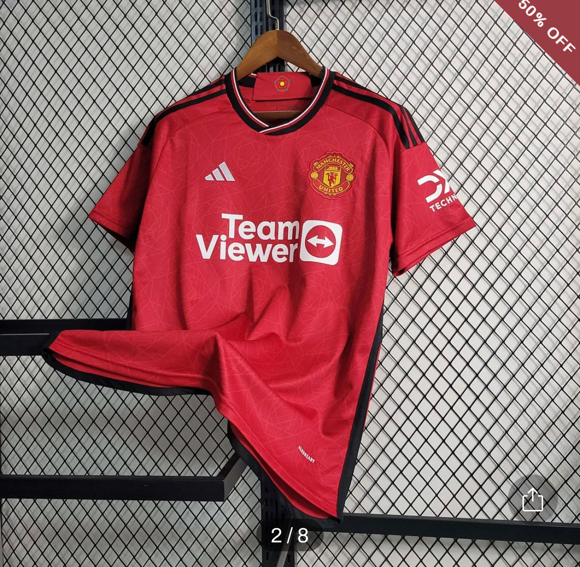 2023/2024 Manchester United Home Soccer Jersey