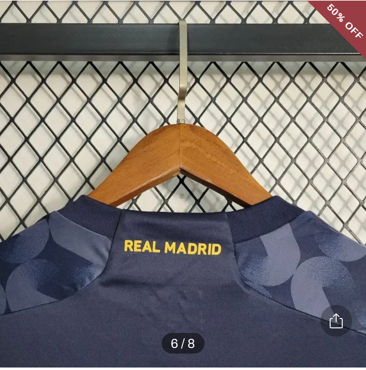 2023/2024 Long Sleeve Real Madrid Away Football Shirt