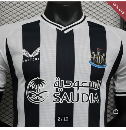 2023/2024 Player Version Newcastle United Home Soccer Jersey