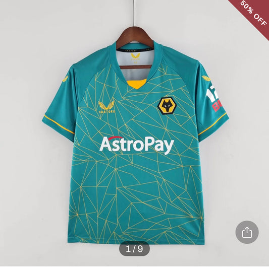 2022/2023 Wolverhampton Wanderers Away Football Shirt