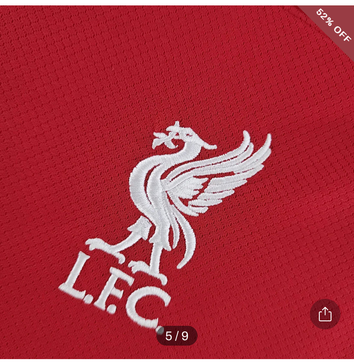 2022/2023 Long Sleeve Liverpool Home Football Shirt