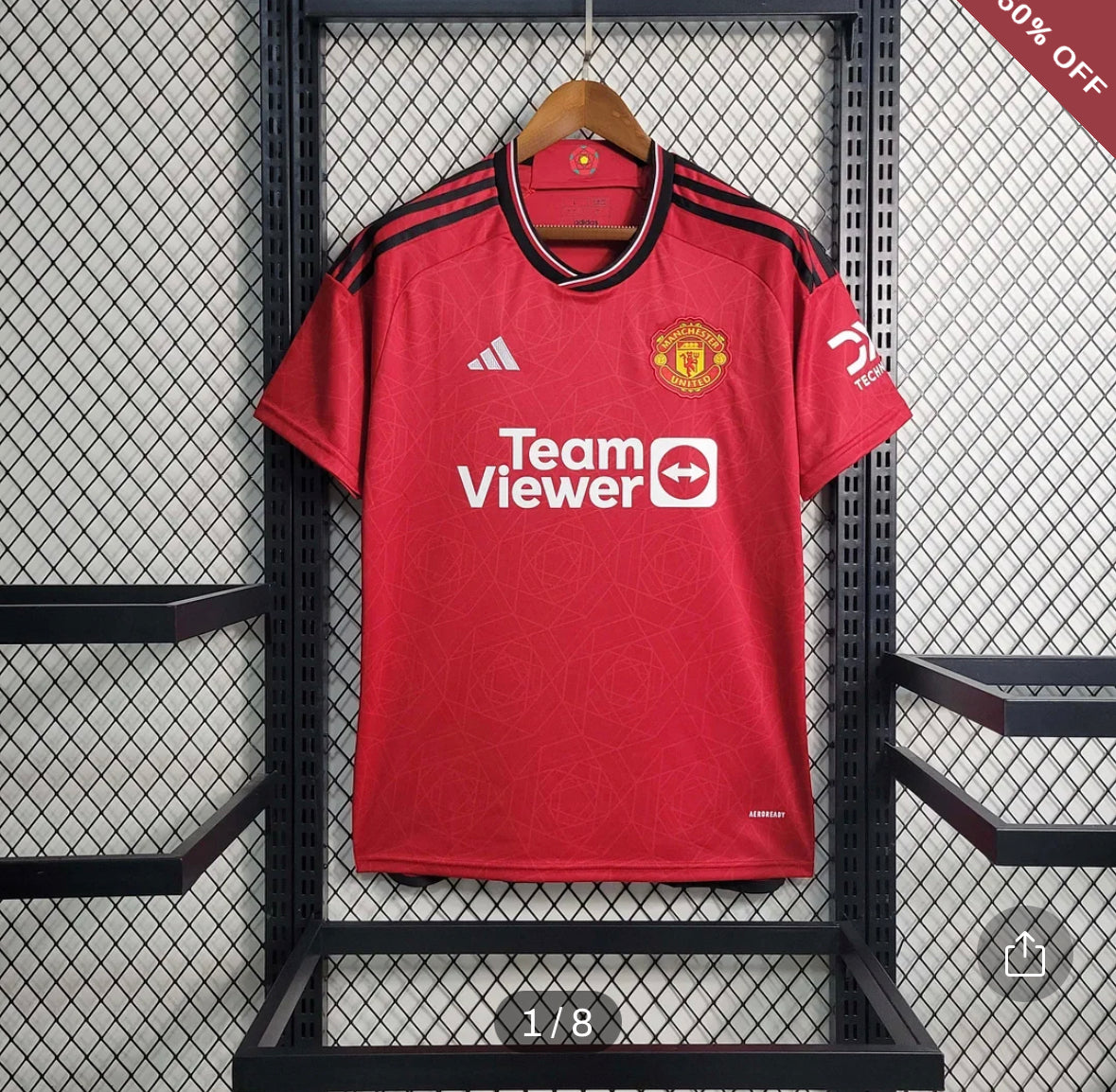 2023/2024 Manchester United Home Soccer Jersey