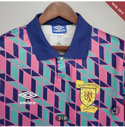 1998 Retro Scotland Away Football Shirt