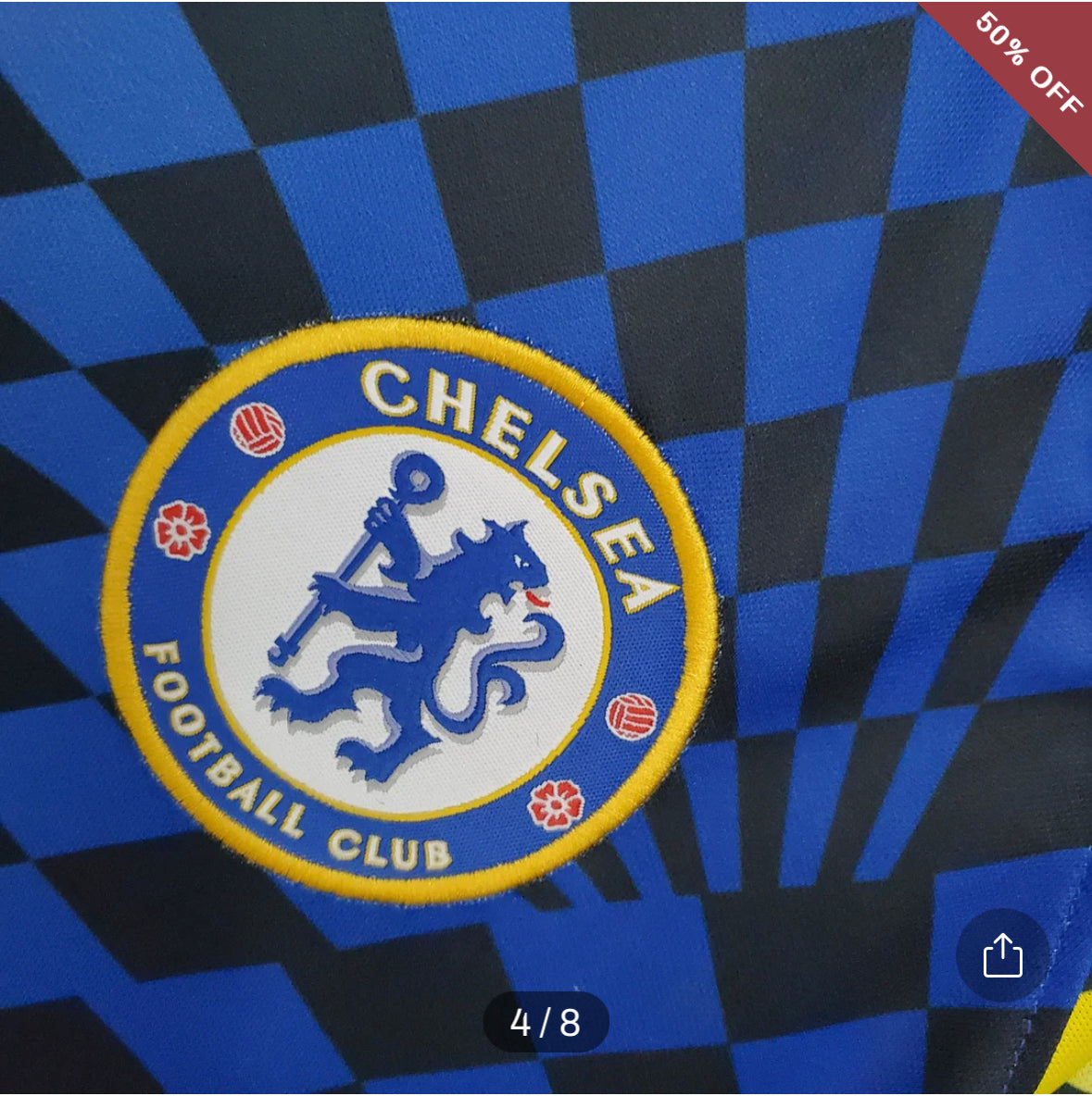 2021-2022 Chelsea Training Suit Blue And Yellow